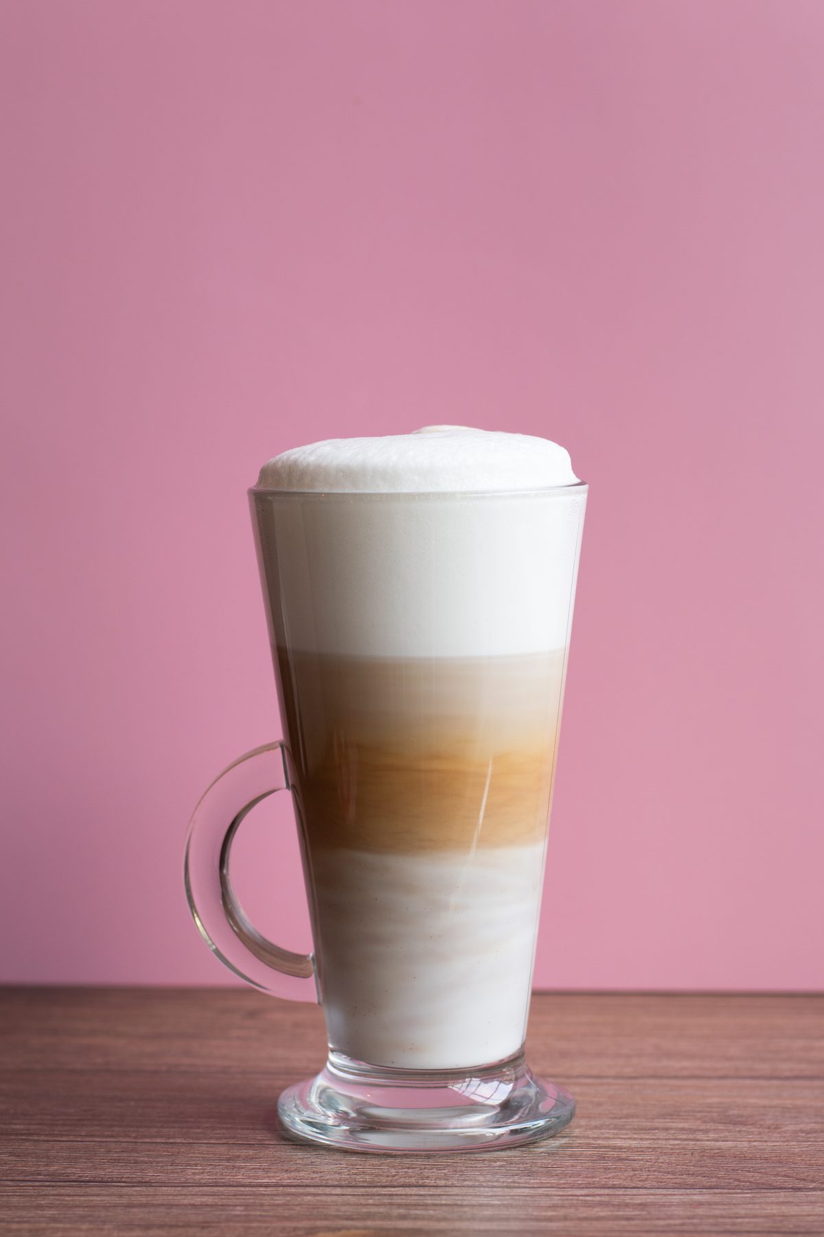 Latte met latte art